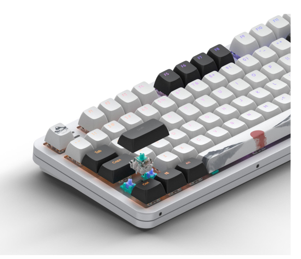 Dark Project ALU87A Fuji II TKL G3MS Sapphire Hot-Swap RGB + podkładka - 1490369 - zdjęcie 5